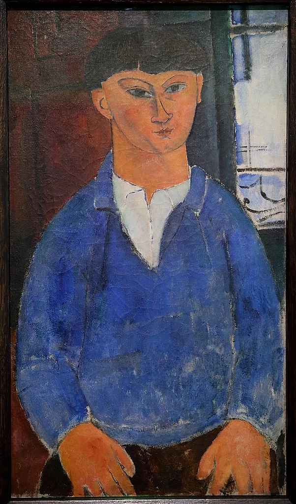 Amedeo Modigliani - 186, Ritratto di Moise Kisling, Museo d'arte moderna Lille Métropole, Villeneuve, d'Ascq